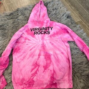 Pink Tie-Dye Hoodie